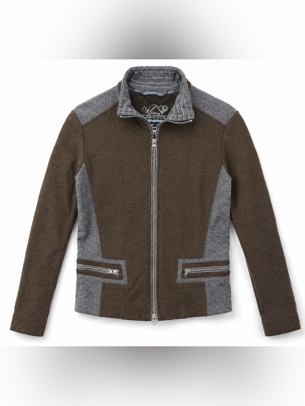 KÜHL Kashmirra Full-Zip Fleece Jacket – Women’s Medium – Brown/Grey